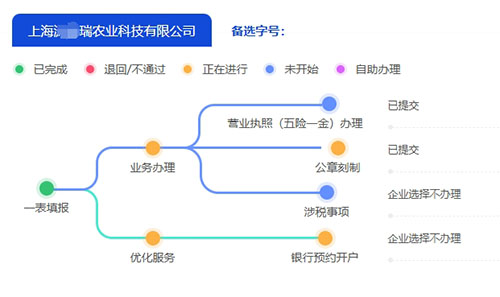 上海网上办理营业执照的详细步骤和材料