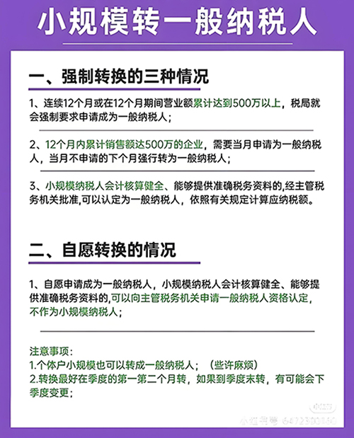 小规模纳税人转登记为一般纳税人流程